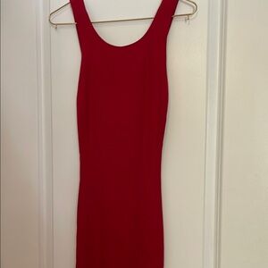 Ann Taylor Scarlet Sleeveless Dress